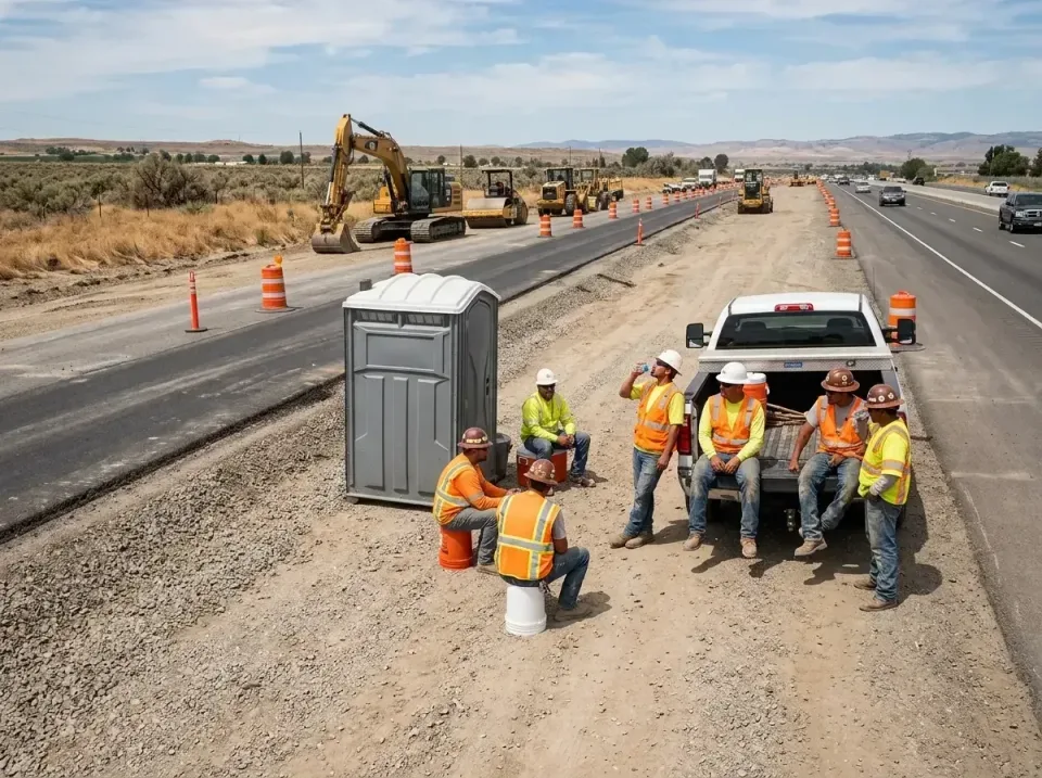 highway-road-construction-crew-007 — frequently asked questions, Porta Potty and Restroom Rentals in Rockwell, AR